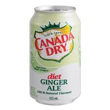 DRINK GINGERALE DIET SOFT DRINK CAN PACK OF 12x355ml