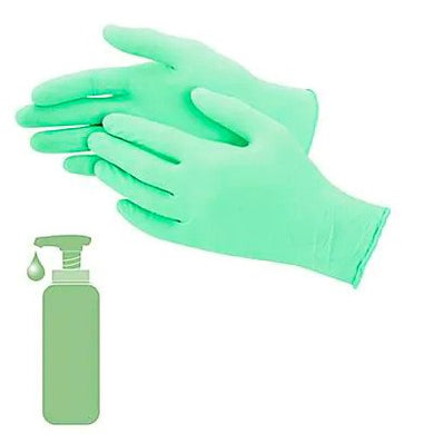 ULINE ALOE NITRILE GLOVES PACK OF 100