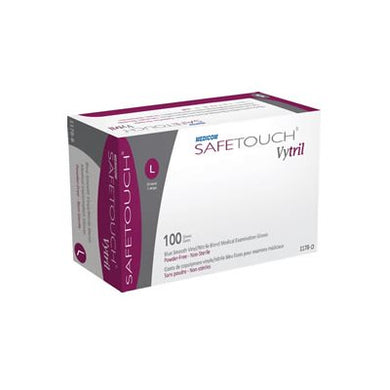 SAFETOUCH VYTRIL BLUE PACK OF 100