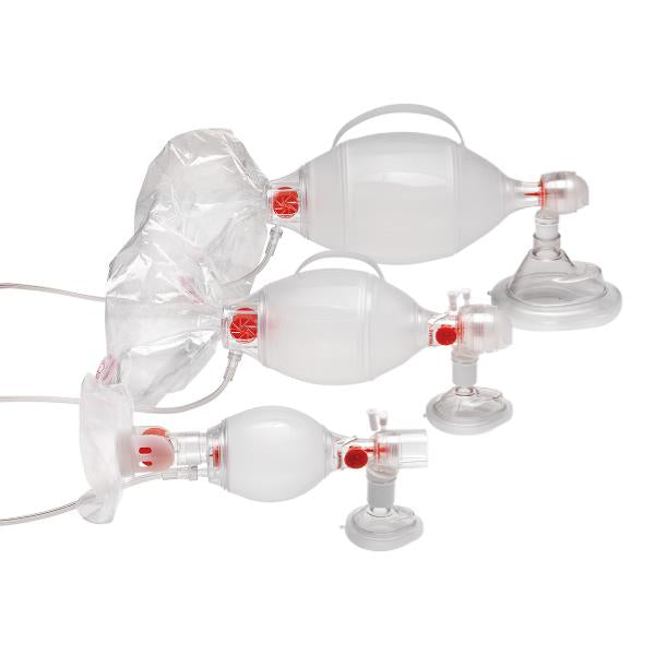 DISPOSABLE RESUSCITATOR WITH AMBU SPUR II ADULT BAG