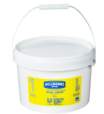 HELLMAN'S REAL MAYONNAISE PACK OF 2 (8KG)
