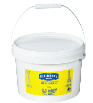 HELLMAN'S REAL MAYONNAISE PACK OF 2 (8KG)