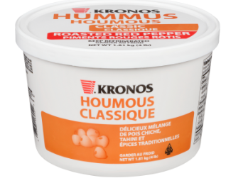 KRONO'S CLASSIC HUMMUS PACK OF 2X4LB