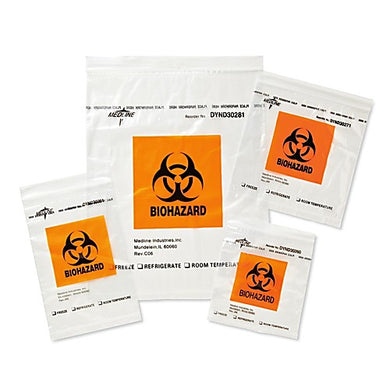 ZIP STYLE CLOSURE SPECIMEN BAGS PACK OF 100