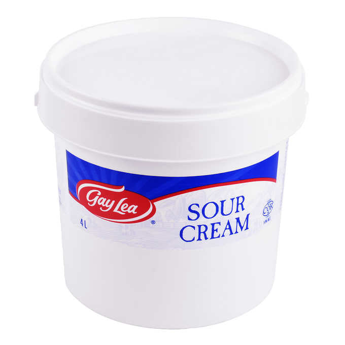 GAY LEA   CREAM SOUR  PACK OF 1X4 LITER