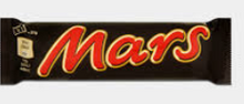 MARS CHOCOLATE BARS SINGLE 152 BARS 58 GRAMS EACH