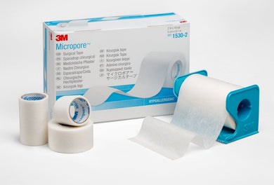 3M PAPER SURGICAL TAPE MICROPORE PACK OF 24