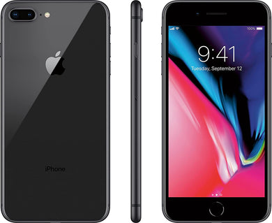 Apple iPhone 8 Plus, GSM Unlocked, 64GB - Space Gray (Renewed)