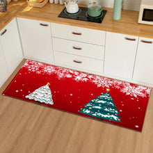 Christmas Pattern Kitchen Mat Bedroom Entrance Doormat  Living Room Carpet 3D Home Floor Decoration Bathroom Non-Slip Rug - DeliverMyCart.com