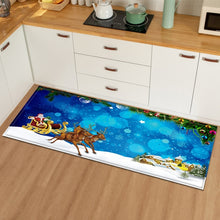 Christmas Pattern Kitchen Mat Bedroom Entrance Doormat  Living Room Carpet 3D Home Floor Decoration Bathroom Non-Slip Rug - DeliverMyCart.com