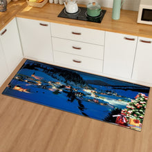 Christmas Pattern Kitchen Mat Bedroom Entrance Doormat  Living Room Carpet 3D Home Floor Decoration Bathroom Non-Slip Rug - DeliverMyCart.com