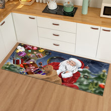 Christmas Pattern Kitchen Mat Bedroom Entrance Doormat  Living Room Carpet 3D Home Floor Decoration Bathroom Non-Slip Rug - DeliverMyCart.com