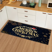 Christmas Pattern Kitchen Mat Bedroom Entrance Doormat  Living Room Carpet 3D Home Floor Decoration Bathroom Non-Slip Rug - DeliverMyCart.com