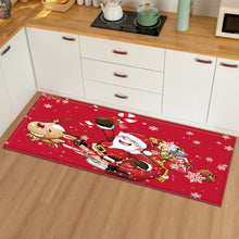 Christmas Pattern Kitchen Mat Bedroom Entrance Doormat  Living Room Carpet 3D Home Floor Decoration Bathroom Non-Slip Rug - DeliverMyCart.com