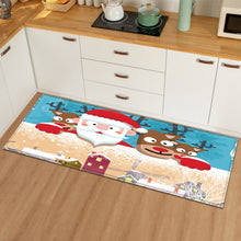 Christmas Pattern Kitchen Mat Bedroom Entrance Doormat  Living Room Carpet 3D Home Floor Decoration Bathroom Non-Slip Rug - DeliverMyCart.com