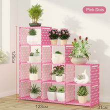DIY Assemble Book Shelf Non-woven Fabric Storage Rack Removable Book Stand Holder Sundries Organizer Display Shelf for Home