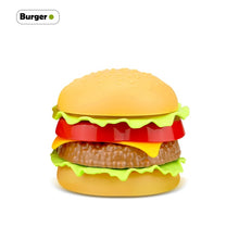 Children Simulation Food Hamburger Hotdog Kitchen Toy Set Pretend Play Miniature Snack Burger Educational Toys For Girl Kid