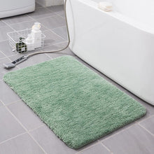 Cotton Fiber Bath Mat Super Absorbent Bathroom Carpets Rugs Bathtub Floor Mat Doormat For Shower Room Toilet Bathroom Mat 4 Size