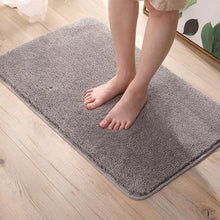 Cotton Fiber Bath Mat Super Absorbent Bathroom Carpets Rugs Bathtub Floor Mat Doormat For Shower Room Toilet Bathroom Mat 4 Size