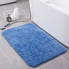 Cotton Fiber Bath Mat Super Absorbent Bathroom Carpets Rugs Bathtub Floor Mat Doormat For Shower Room Toilet Bathroom Mat 4 Size