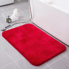 Cotton Fiber Bath Mat Super Absorbent Bathroom Carpets Rugs Bathtub Floor Mat Doormat For Shower Room Toilet Bathroom Mat 4 Size