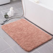 Cotton Fiber Bath Mat Super Absorbent Bathroom Carpets Rugs Bathtub Floor Mat Doormat For Shower Room Toilet Bathroom Mat 4 Size