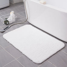 Cotton Fiber Bath Mat Super Absorbent Bathroom Carpets Rugs Bathtub Floor Mat Doormat For Shower Room Toilet Bathroom Mat 4 Size