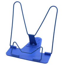 1 Pcs Bookends Portable Foldable Adjustable Bookend Stand Reading Book Stand Document Holder Base Reading Book Holder