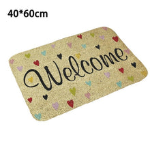 Welcome Doormat Entrance Mat Hallway 6 Patterns Printed Anti-Slip Floor Mat Area Rugs Funny Custom Front Door Mat Carpet - DeliverMyCart.com