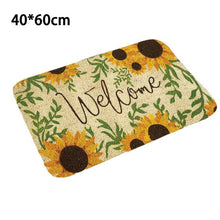Welcome Doormat Entrance Mat Hallway 6 Patterns Printed Anti-Slip Floor Mat Area Rugs Funny Custom Front Door Mat Carpet - DeliverMyCart.com