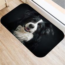 1pcs 40*60cm Cute Pug Husky Dog Pattern Anti-Slip Suede Carpet Door Mat Doormat Outdoor Kitchen Living Room Floor Mat Rug 48302 - DeliverMyCart.com