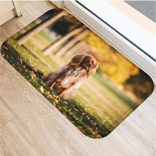 1pcs 40*60cm Cute Pug Husky Dog Pattern Anti-Slip Suede Carpet Door Mat Doormat Outdoor Kitchen Living Room Floor Mat Rug 48302 - DeliverMyCart.com