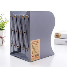 Metal Telescopic Book Stand Adjustable Desktop Storage Organizer Bookends Support Stand Holder Book Shelf  Rack Office Supplies