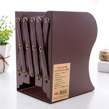 Metal Telescopic Book Stand Adjustable Desktop Storage Organizer Bookends Support Stand Holder Book Shelf  Rack Office Supplies