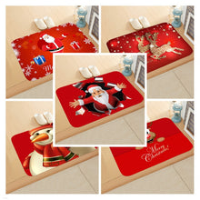 2020 Christmas Mat Outdoor Carpet Doormat Santa Ornament Christmas Decoration for Home Xmas Navidad Deco Noel New Year Gift 2021