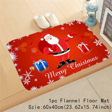 2020 Christmas Mat Outdoor Carpet Doormat Santa Ornament Christmas Decoration for Home Xmas Navidad Deco Noel New Year Gift 2021