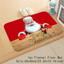 2020 Christmas Mat Outdoor Carpet Doormat Santa Ornament Christmas Decoration for Home Xmas Navidad Deco Noel New Year Gift 2021
