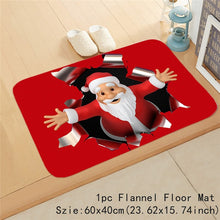2020 Christmas Mat Outdoor Carpet Doormat Santa Ornament Christmas Decoration for Home Xmas Navidad Deco Noel New Year Gift 2021