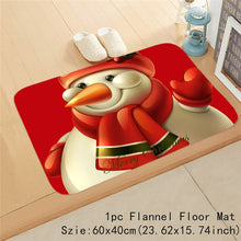 2020 Christmas Mat Outdoor Carpet Doormat Santa Ornament Christmas Decoration for Home Xmas Navidad Deco Noel New Year Gift 2021