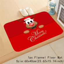2020 Christmas Mat Outdoor Carpet Doormat Santa Ornament Christmas Decoration for Home Xmas Navidad Deco Noel New Year Gift 2021