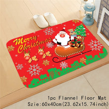 2020 Christmas Mat Outdoor Carpet Doormat Santa Ornament Christmas Decoration for Home Xmas Navidad Deco Noel New Year Gift 2021