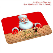 Merry Christmas Mat Outdoor Carpet Doormat Santa Ornament Christmas Decor For Home 2020 Navidad Noel Cristmas Gift New Year 2021