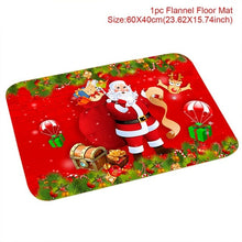 Merry Christmas Mat Outdoor Carpet Doormat Santa Ornament Christmas Decor For Home 2020 Navidad Noel Cristmas Gift New Year 2021