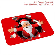Merry Christmas Mat Outdoor Carpet Doormat Santa Ornament Christmas Decor For Home 2020 Navidad Noel Cristmas Gift New Year 2021