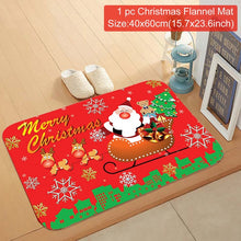 Merry Christmas Mat Outdoor Carpet Doormat Santa Ornament Christmas Decor For Home 2020 Navidad Noel Cristmas Gift New Year 2021