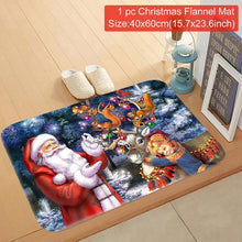 Merry Christmas Mat Outdoor Carpet Doormat Santa Ornament Christmas Decor For Home 2020 Navidad Noel Cristmas Gift New Year 2021