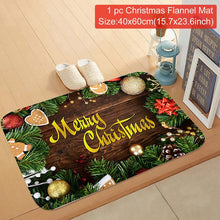 Merry Christmas Mat Outdoor Carpet Doormat Santa Ornament Christmas Decor For Home 2020 Navidad Noel Cristmas Gift New Year 2021