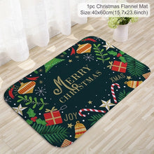 Merry Christmas Mat Outdoor Carpet Doormat Santa Ornament Christmas Decor For Home 2020 Navidad Noel Cristmas Gift New Year 2021