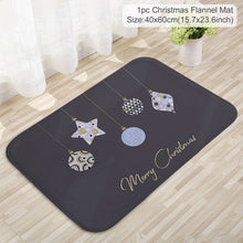 Merry Christmas Mat Outdoor Carpet Doormat Santa Ornament Christmas Decor For Home 2020 Navidad Noel Cristmas Gift New Year 2021
