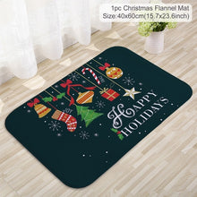 Merry Christmas Mat Outdoor Carpet Doormat Santa Ornament Christmas Decor For Home 2020 Navidad Noel Cristmas Gift New Year 2021